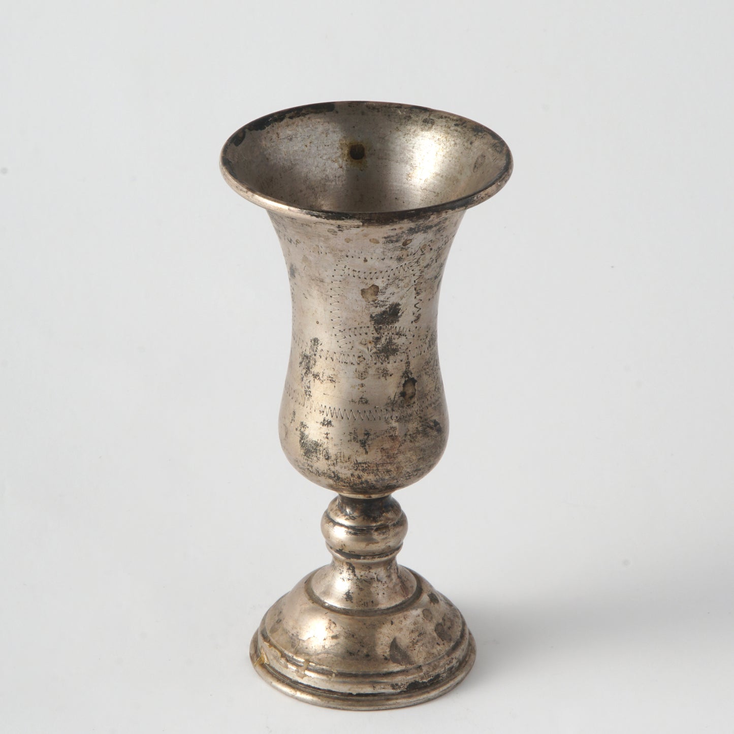 A silver Kiddush cup sterling silver