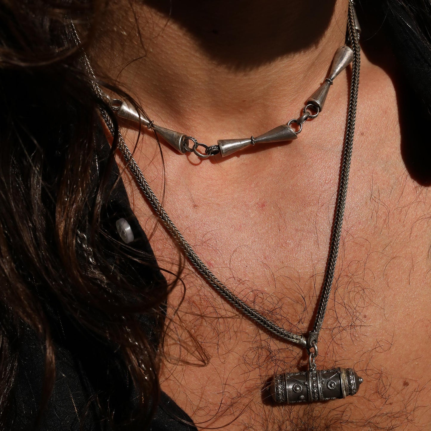 Gera Silver Chain Necklace