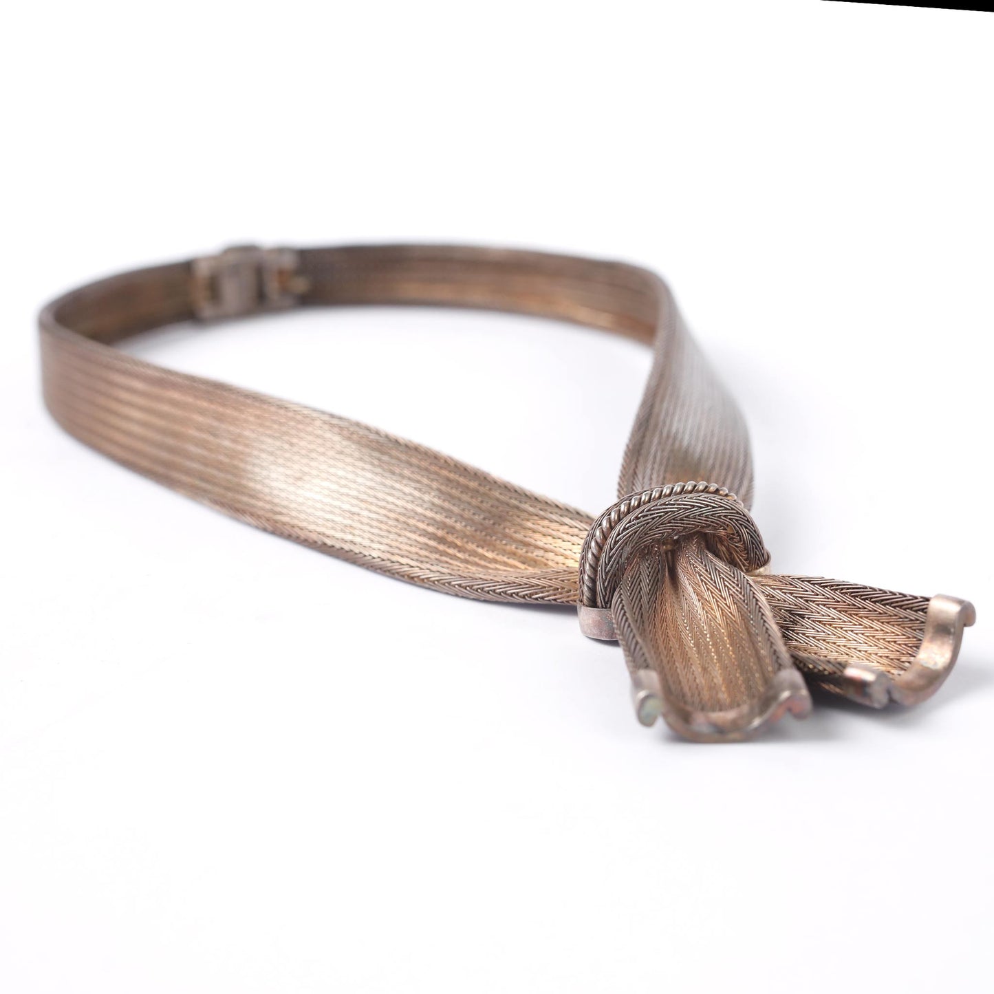 Zenfeld Mexico Bow Tie Necklace - silver 925