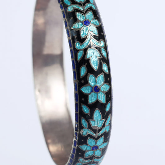 Enamel Flowers Bracelet
