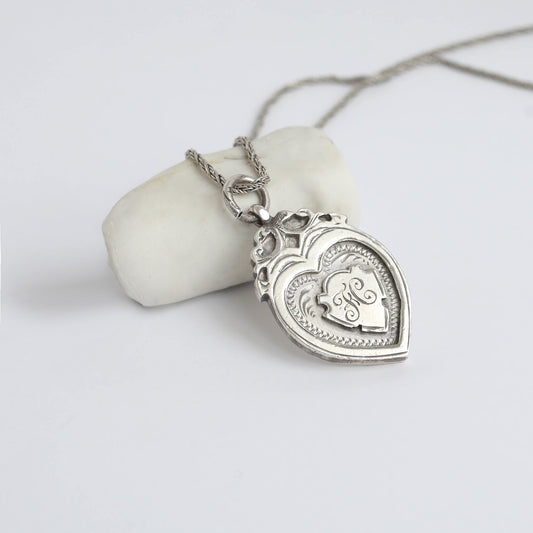 vintage sports medal - made of sterling silver 925