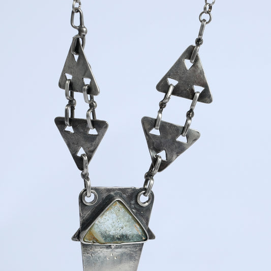 Triangle Silver Necklace