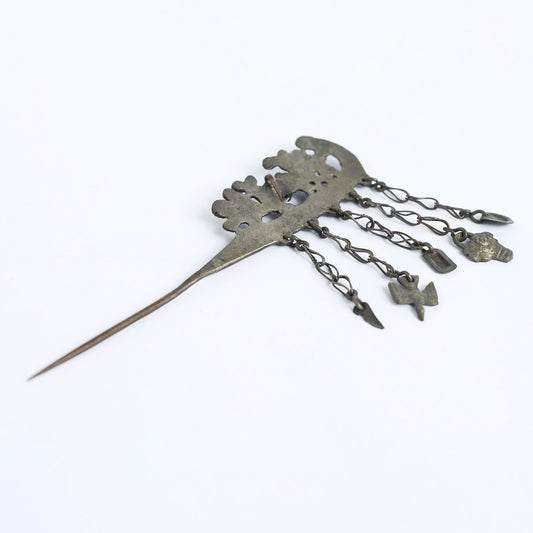 Bird Peruvian Colonial Hairpin