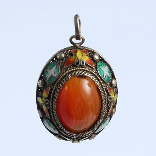 Chinese Cornelian Pendant