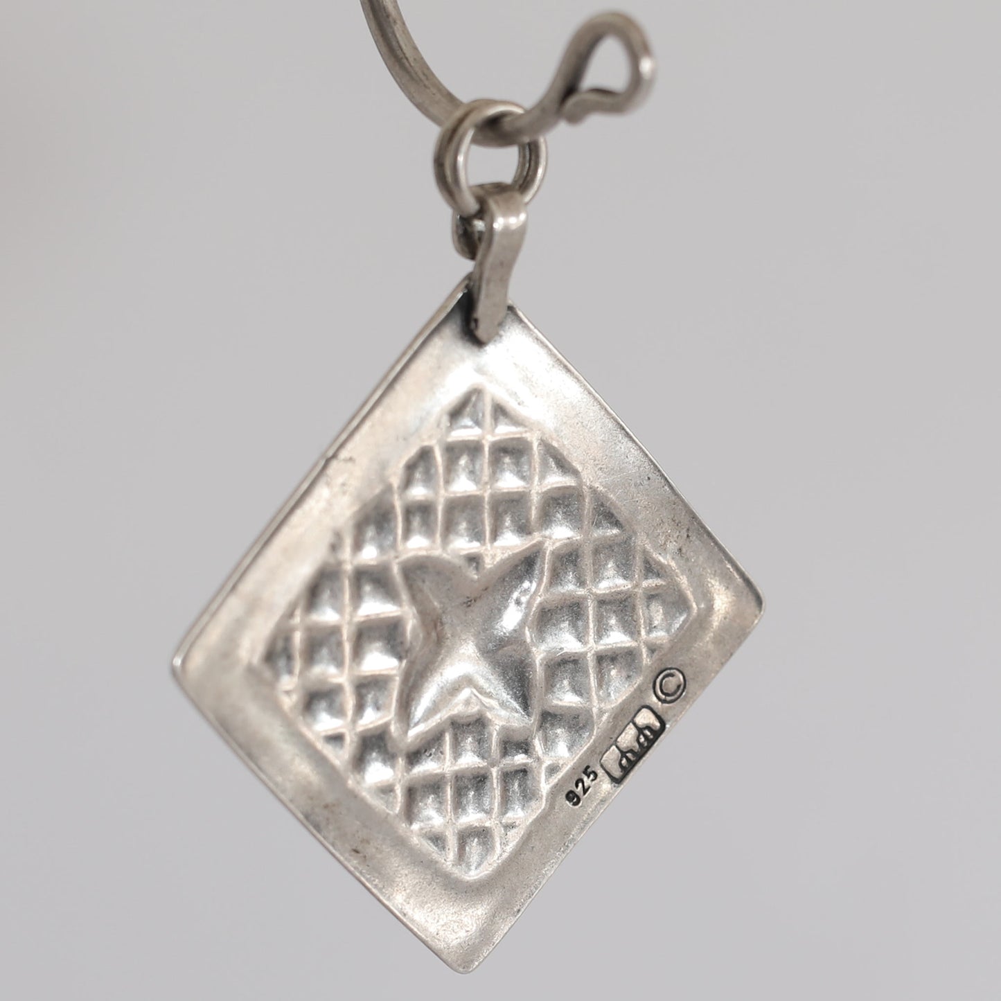 original silver earring 925 from Kibbutz Megiddo