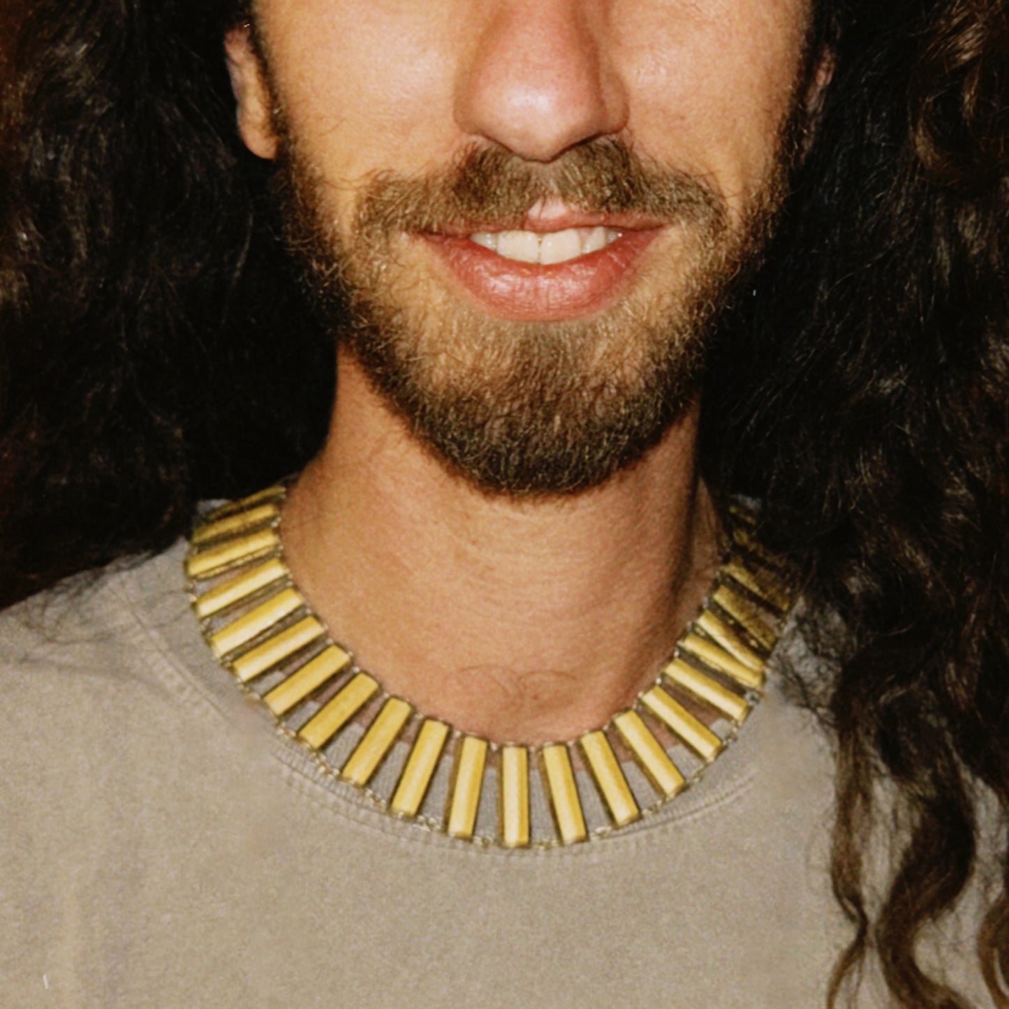 Vintage Danish Enamel Necklace, 1950s–60s – Signed Artist Piece | One of a Kind