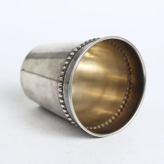 Silver Round Kiddush Cup
