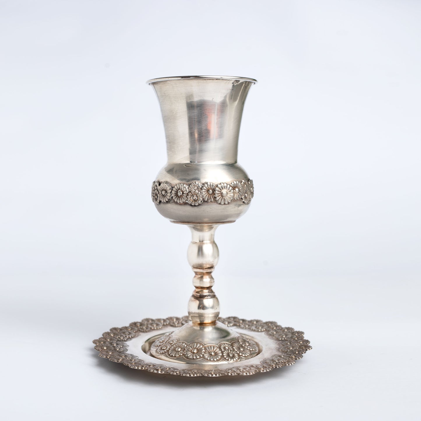 A huge kiddish cup made from silver 925