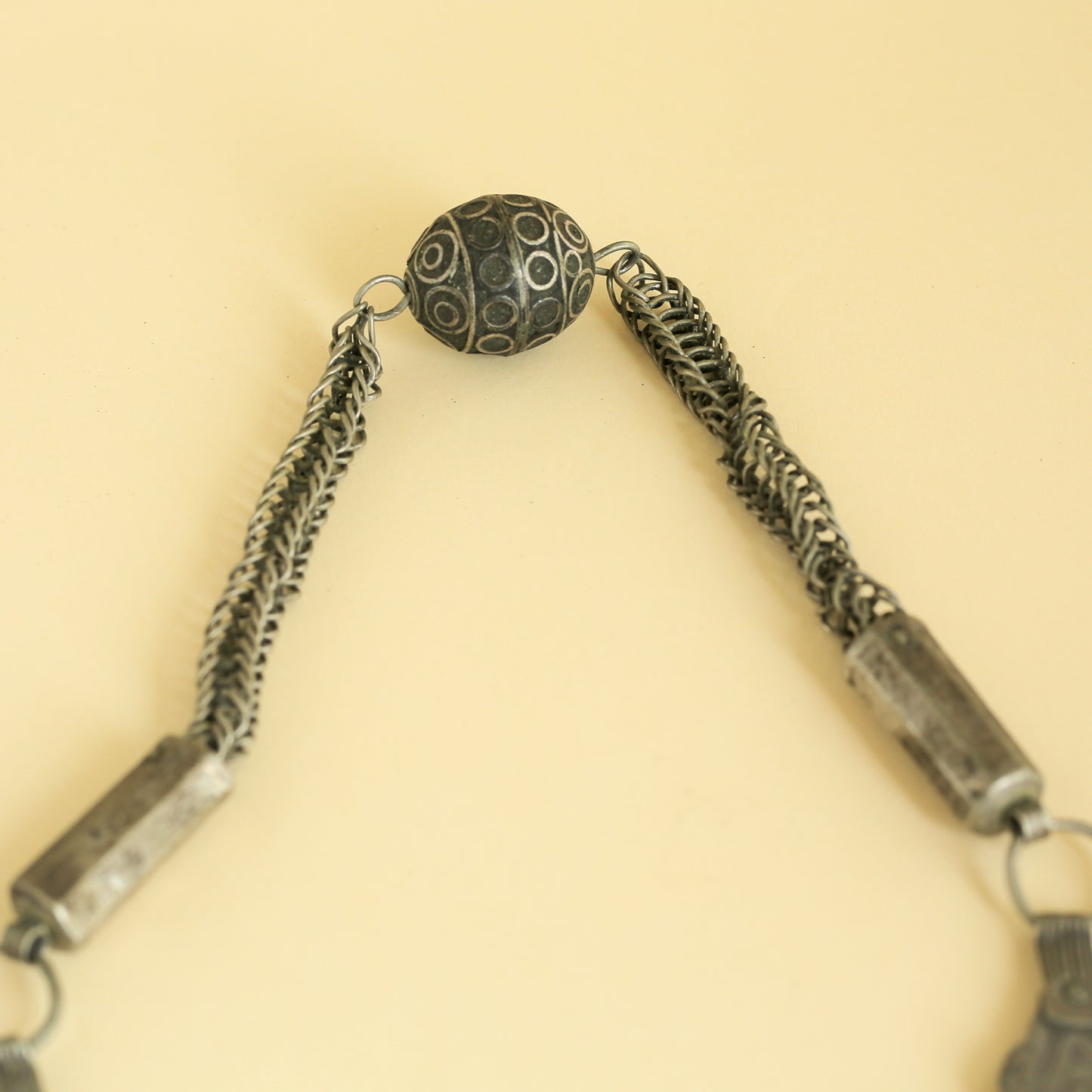 Silver Purple Berber Fibula