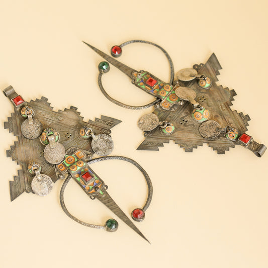Moroccan Silver Berber Fibula