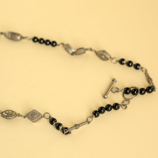 Onyx&Silver Jewel