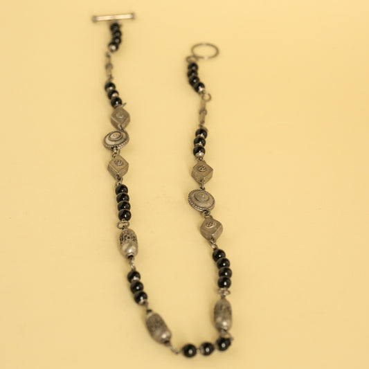 Onyx&Silver Jewel