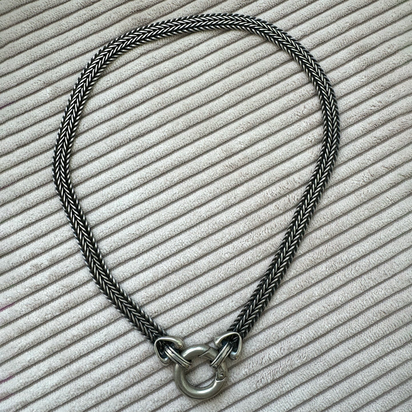 Versatile 1980s Silver Jewelry: Transformable Bracelet and Necklace Set