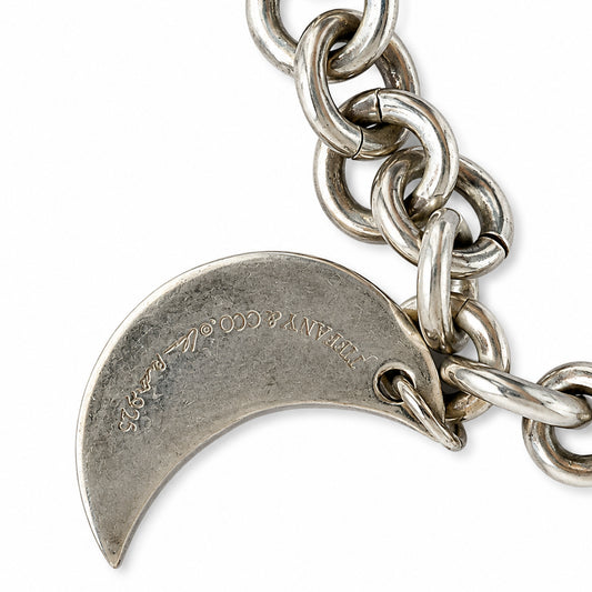 Vintage Tiffany & Co. Elsa Peretti Sterling Silver Charm Bracelet