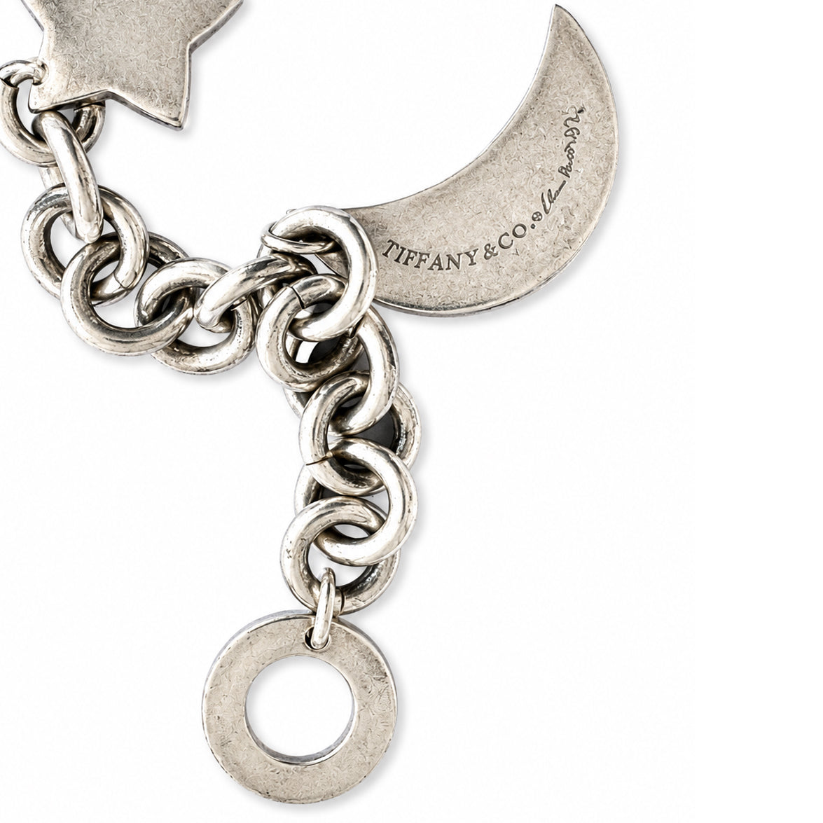 Vintage Tiffany & Co. Elsa Peretti Sterling Silver Charm Bracelet