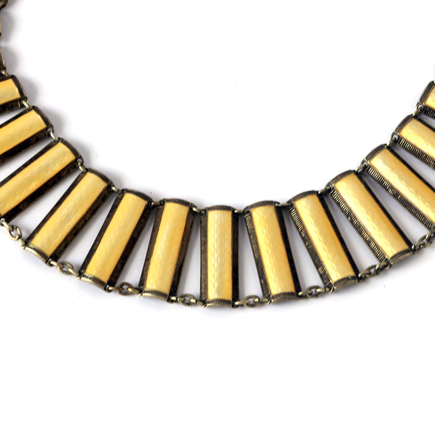 Vintage Danish Enamel Necklace, 1950s–60s – Signed Artist Piece | One of a Kind