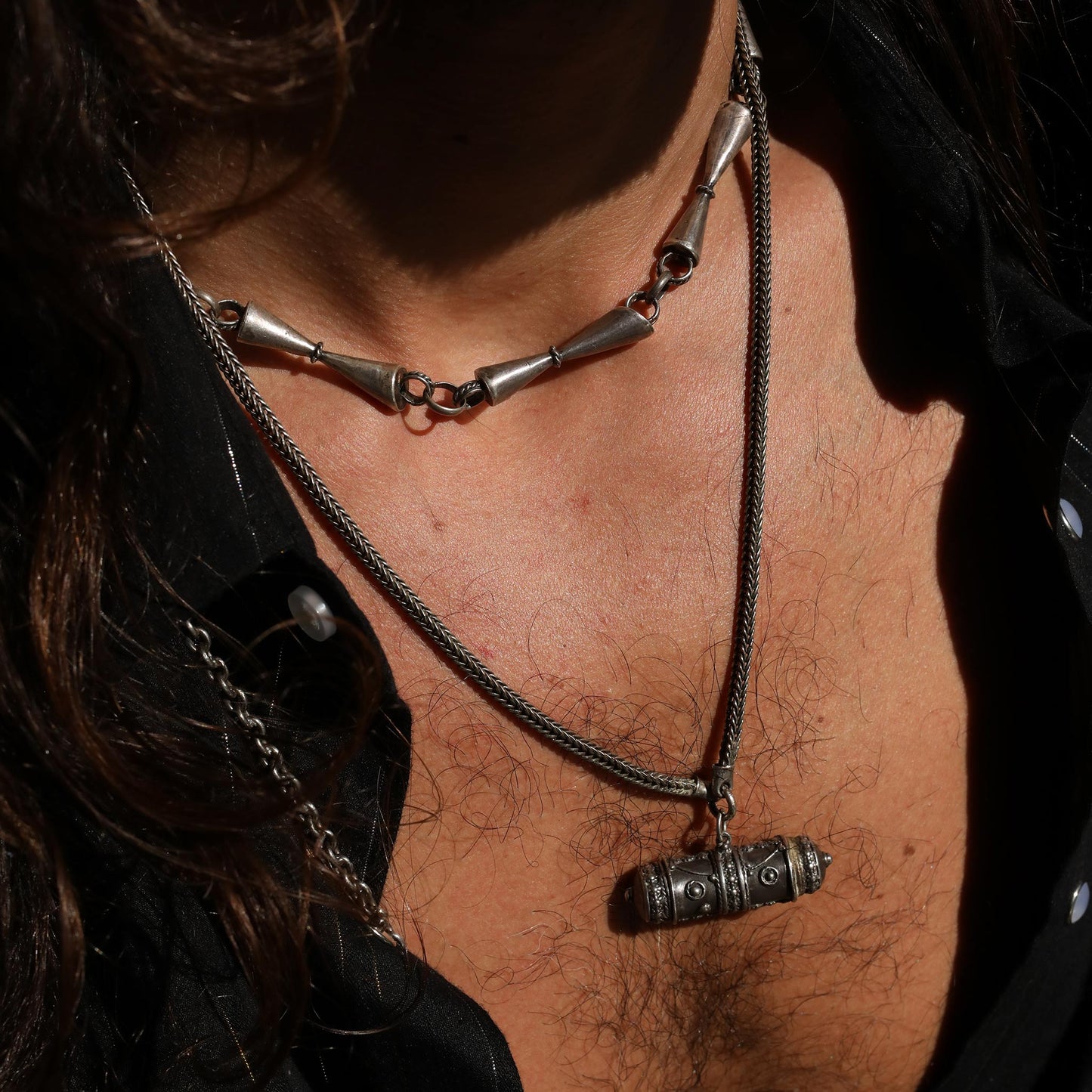 Gera Silver Chain Necklace