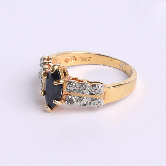 One of a Kind Sapphire Stone Ring