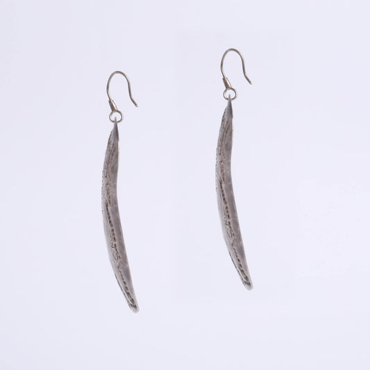 Silver 925 Antique Handcrafted Silver Earrings