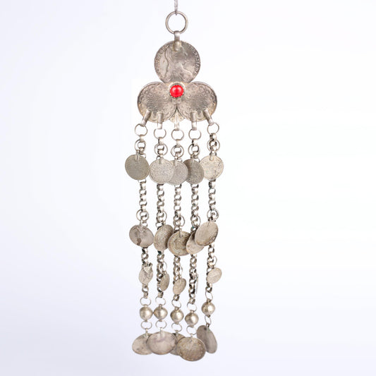 one of a kind antique Ottoman bridal Forehead Chain