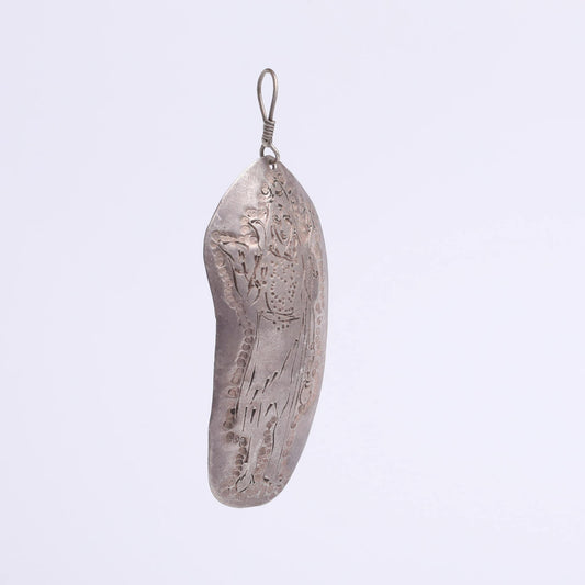 Silver 925 Antique Handcrafted Silver Earrings