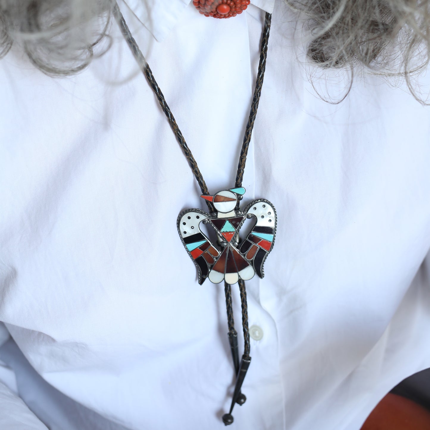 Zuni Bird Necklace