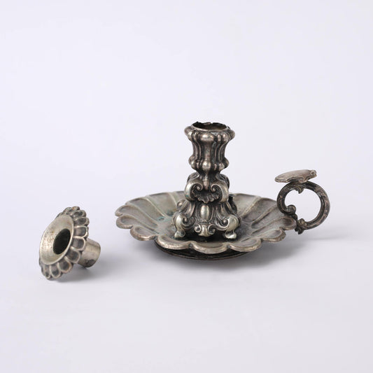 the Mid-19th Century German Silver Chambers-tick