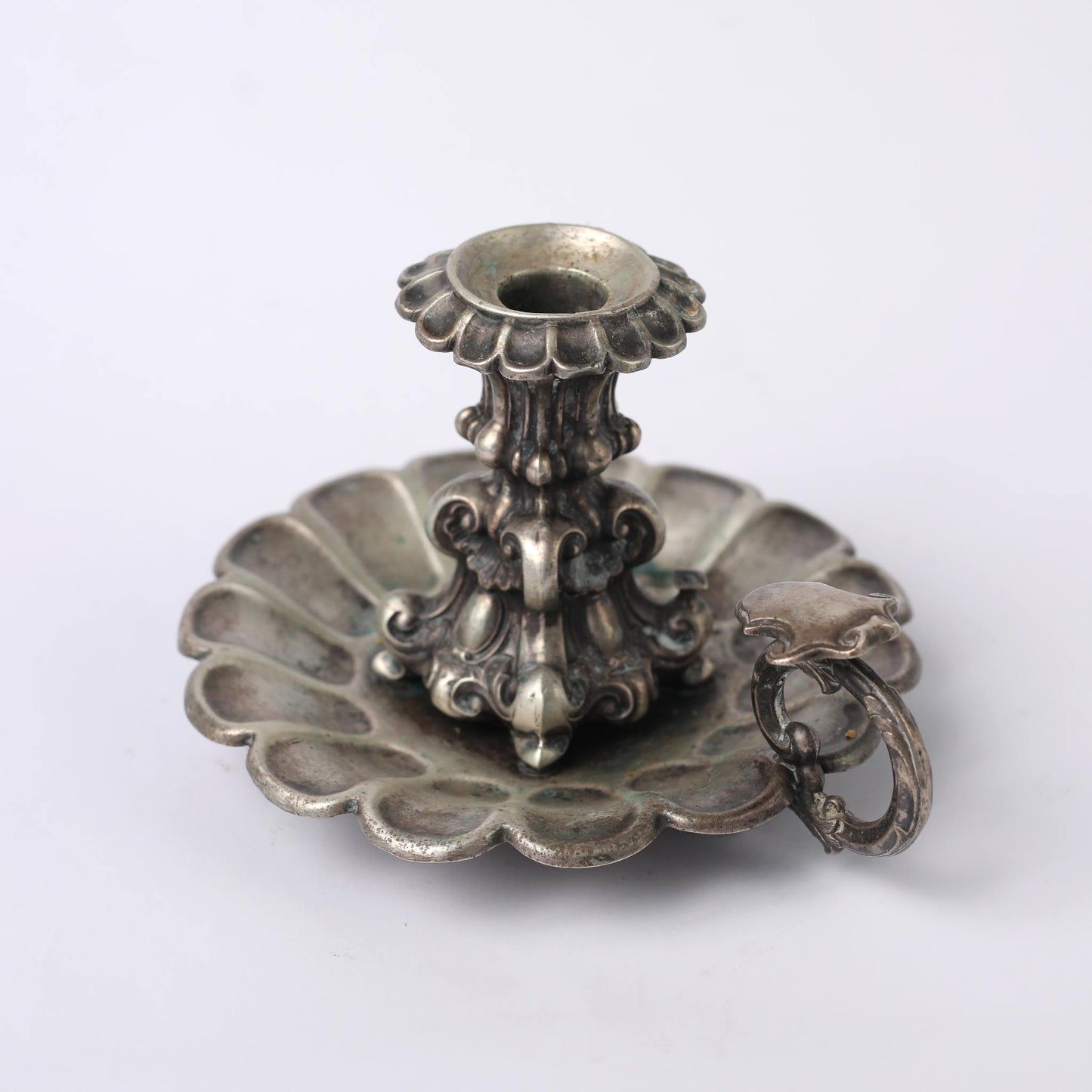 the Mid-19th Century German Silver Chambers-tick