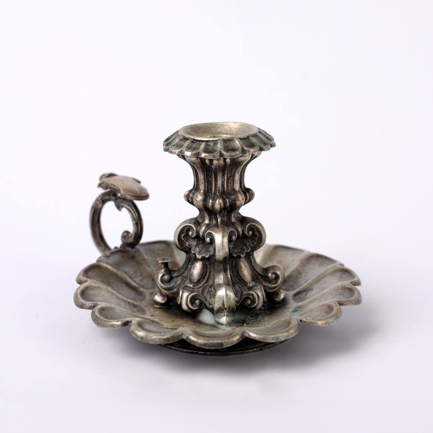 the Mid-19th Century German Silver Chambers-tick