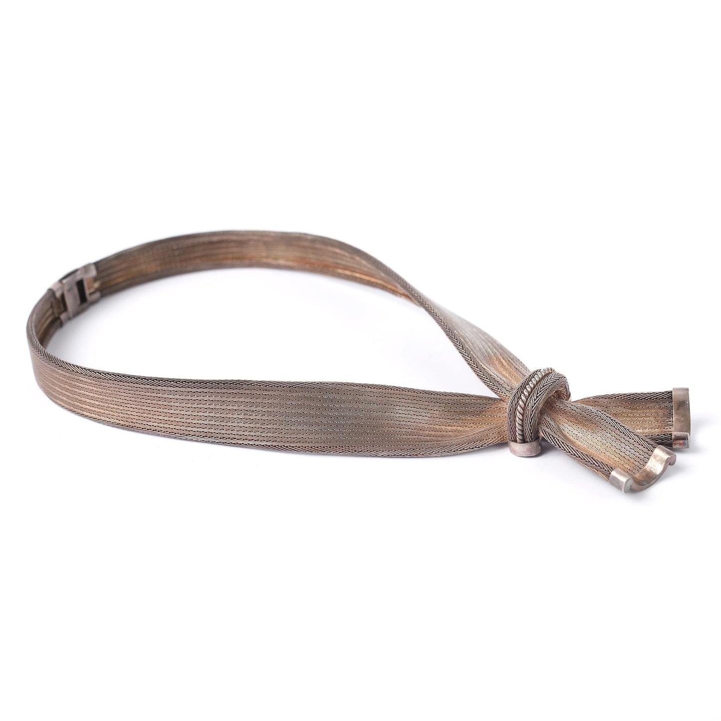 Zenfeld Mexico Bow Tie Necklace - silver 925