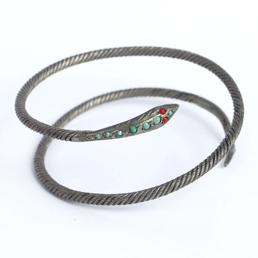 Silver Red Serpent
