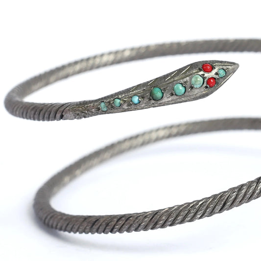 Silver Red Serpent