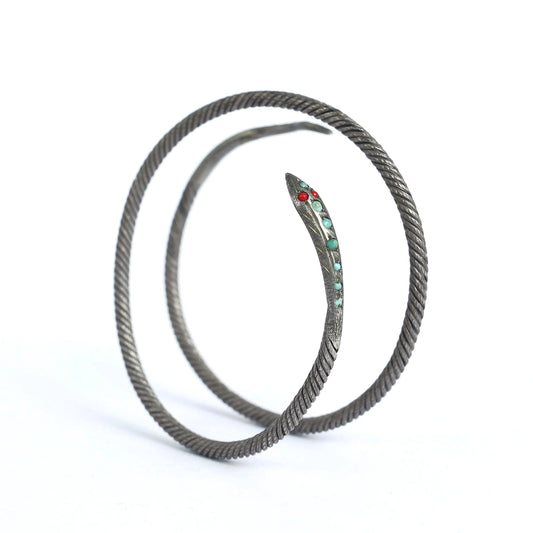 Silver Red Serpent