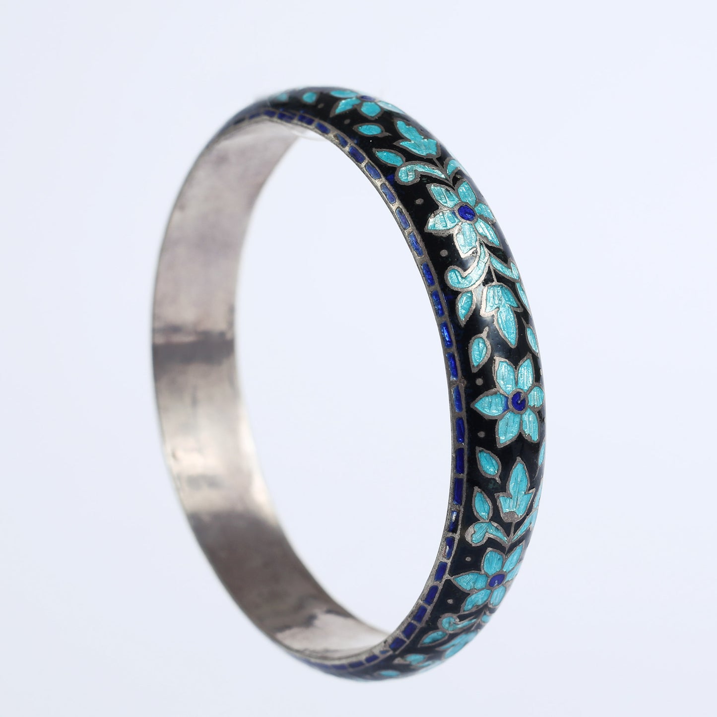 Enamel Flowers Bracelet