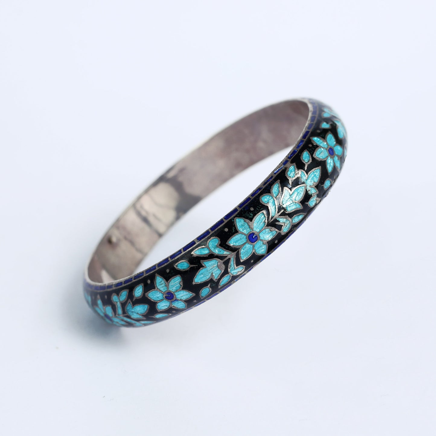 Enamel Flowers Bracelet