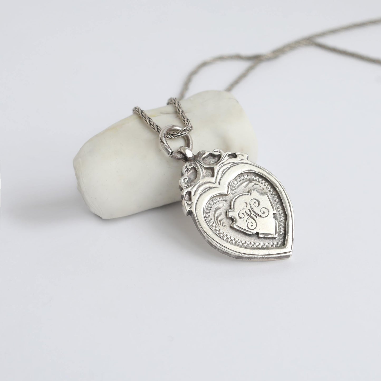 vintage sports medal - made of  sterling silver 925