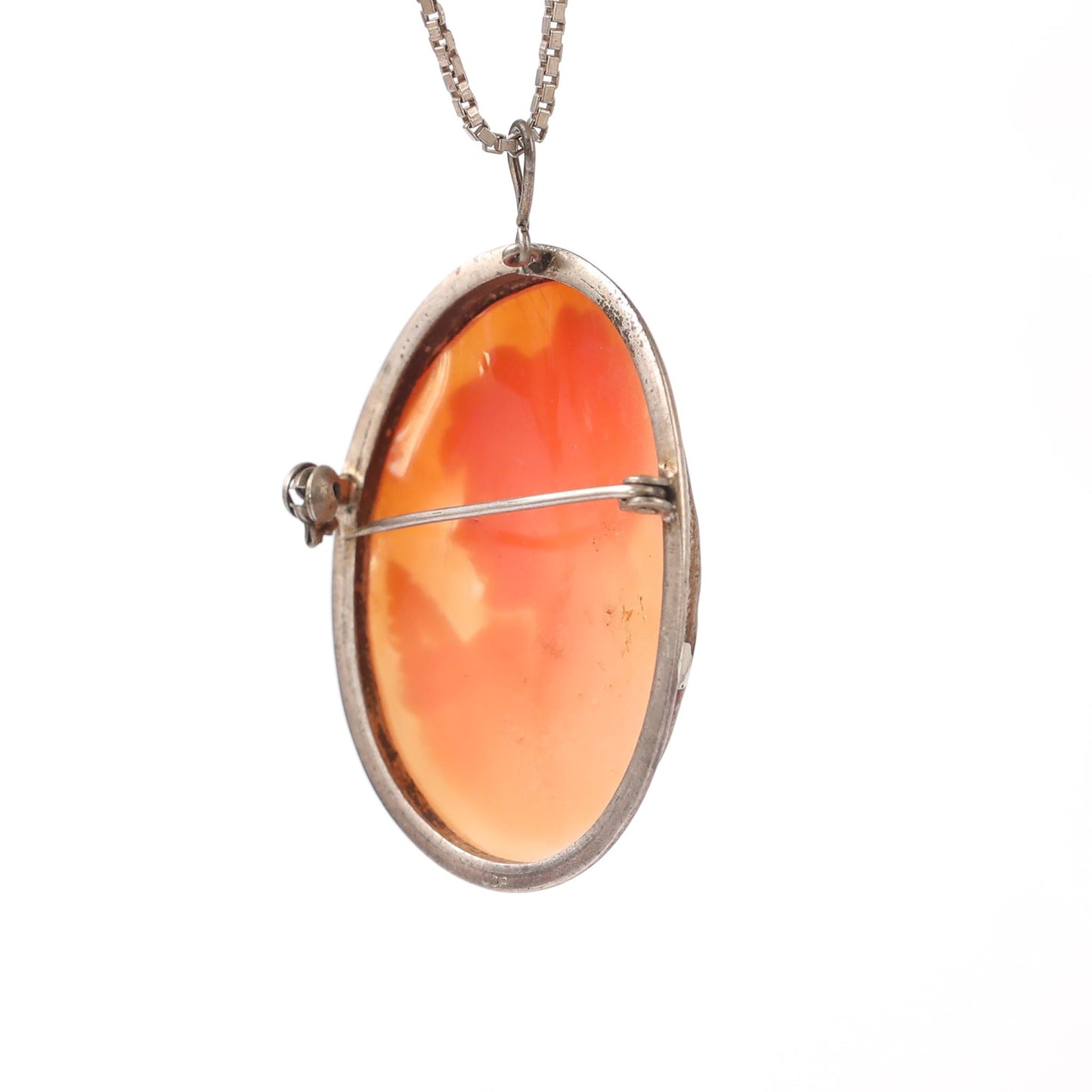 Cameo pendant (and brooch) ancient and carved by hand