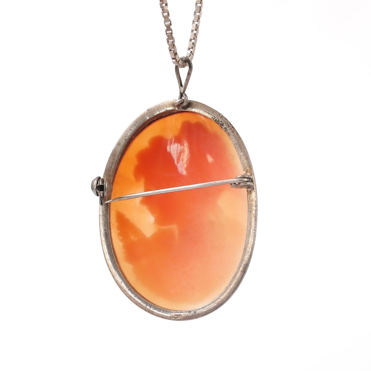 Cameo pendant (and brooch) ancient and carved by hand