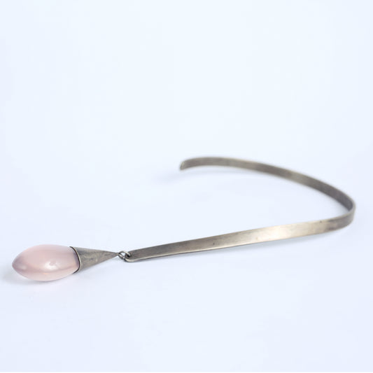 Rose quartz Drop