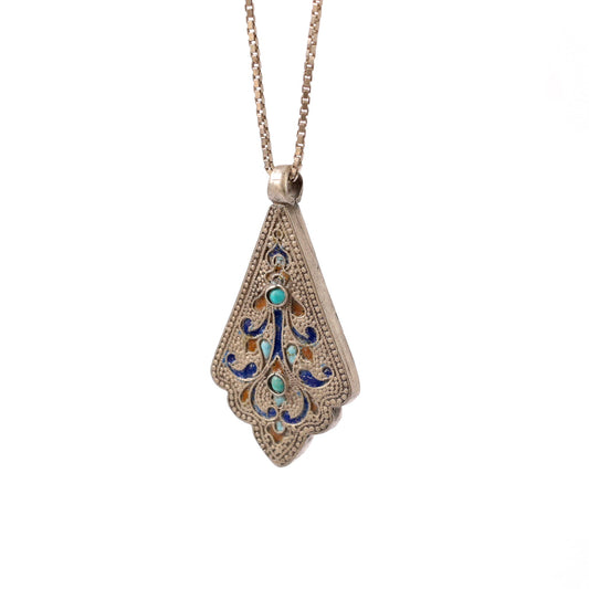 Tribal Silver Pendant