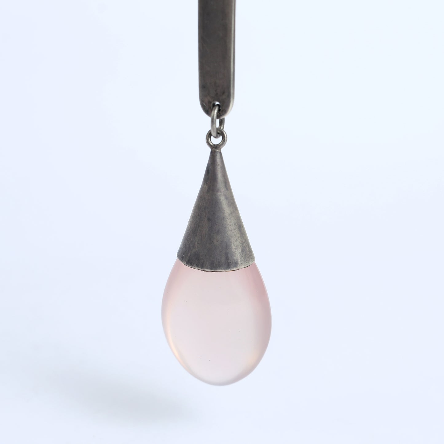 Rose quartz Drop