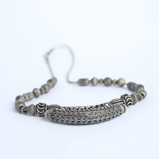 Silver Amulet Or Perfume Lavalier