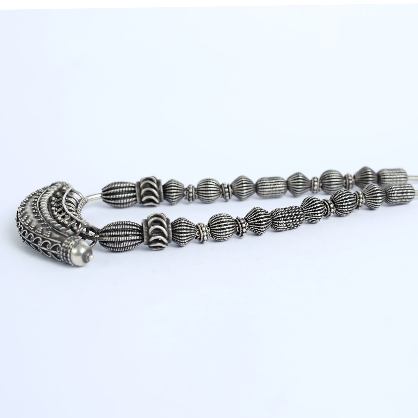 Silver Amulet Or Perfume Lavalier