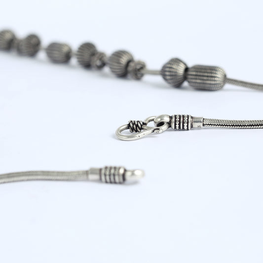Silver Amulet Or Perfume Lavalier