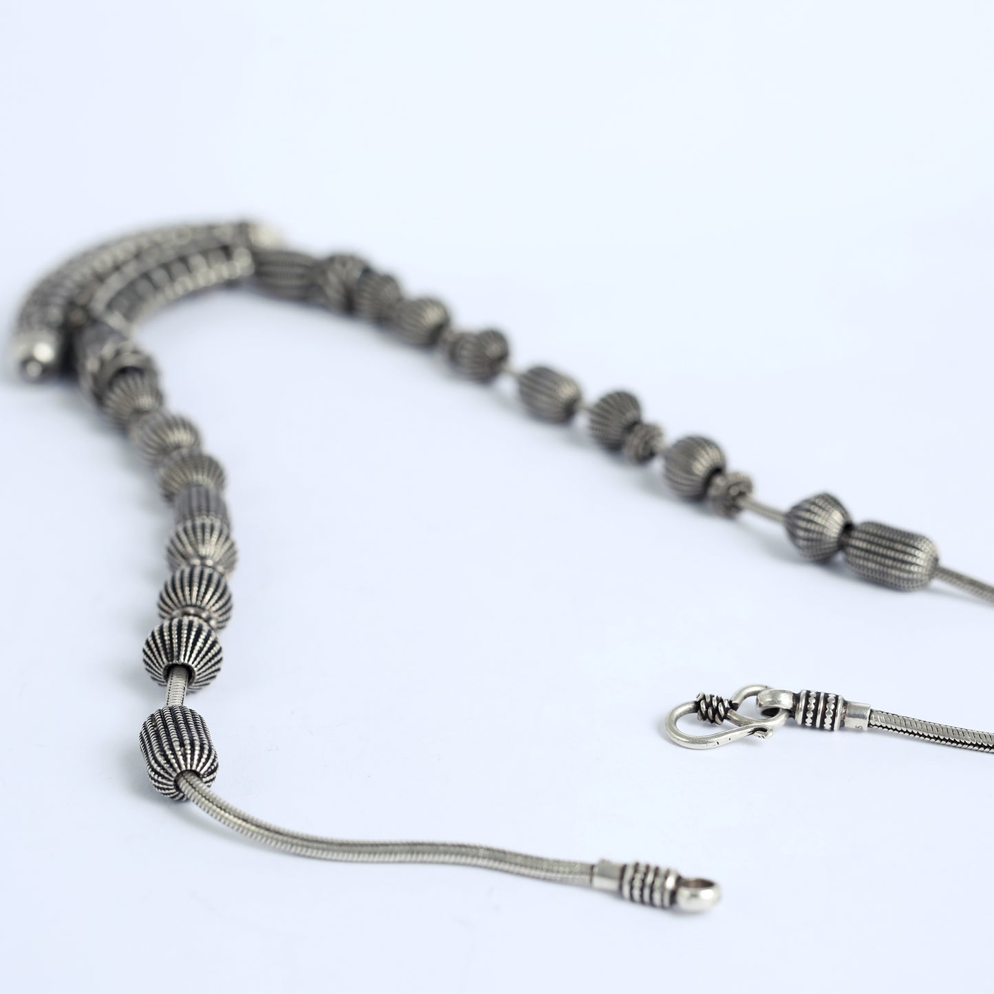 Silver Amulet Or Perfume Lavalier