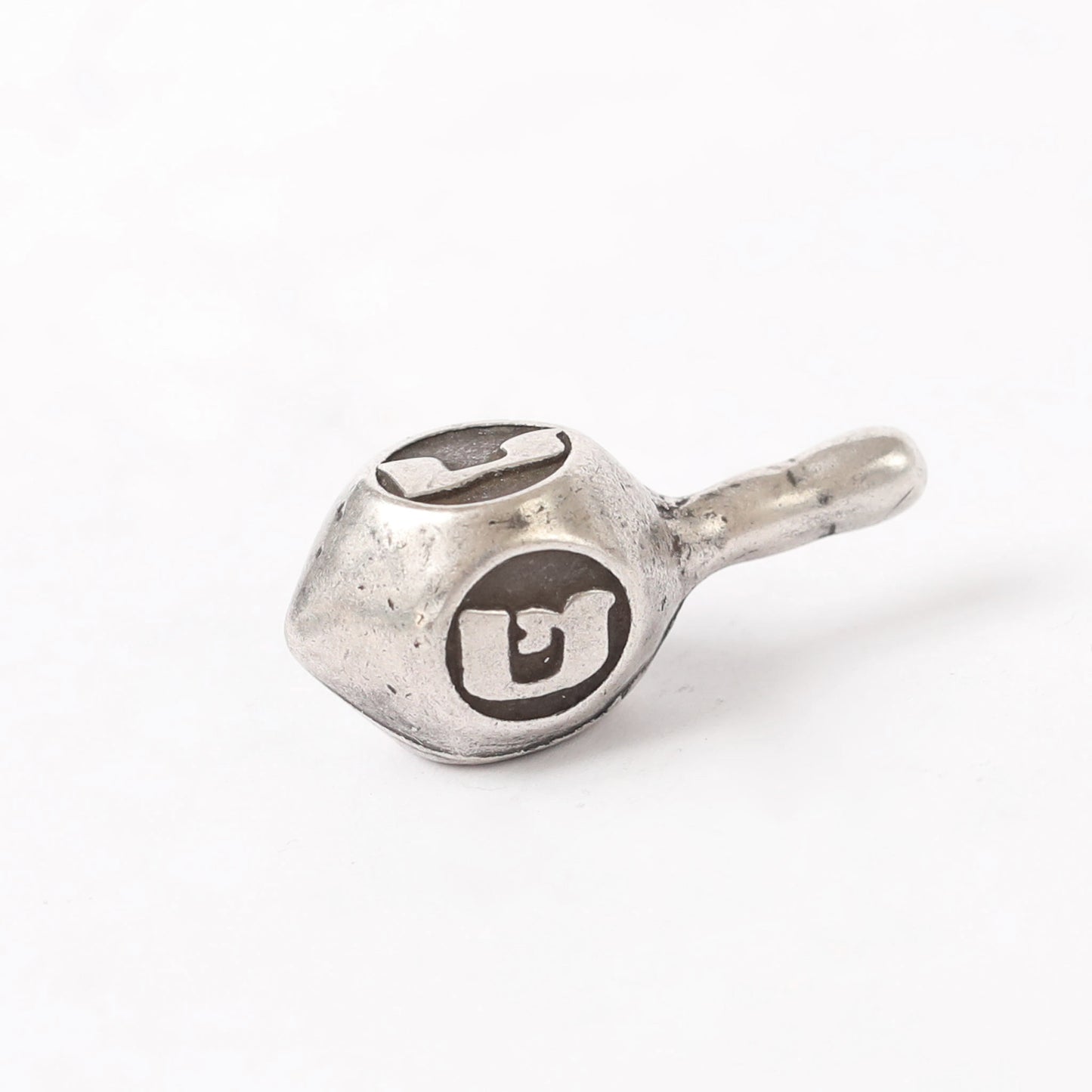 spinning top made of silver 925o