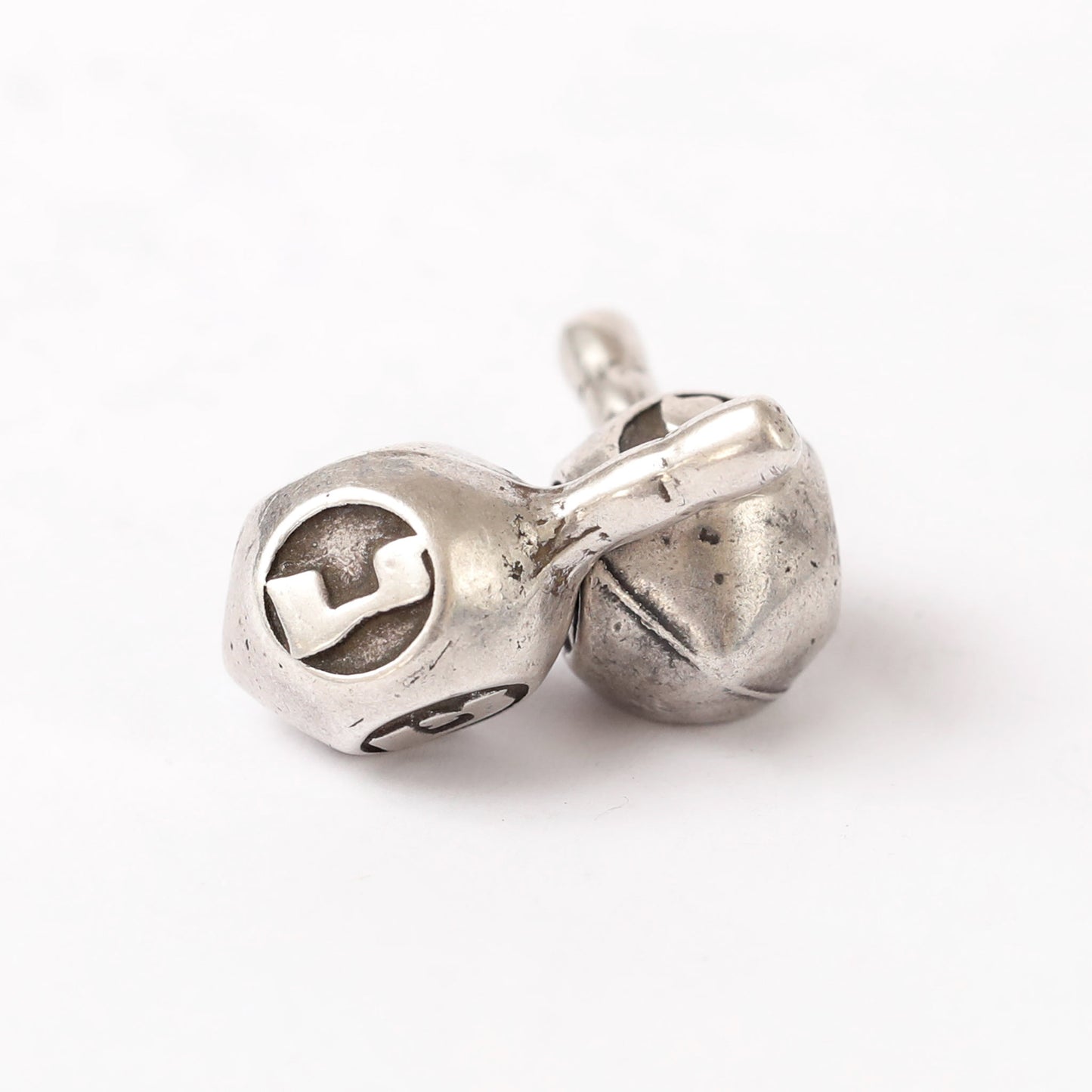 spinning top made of silver 925o