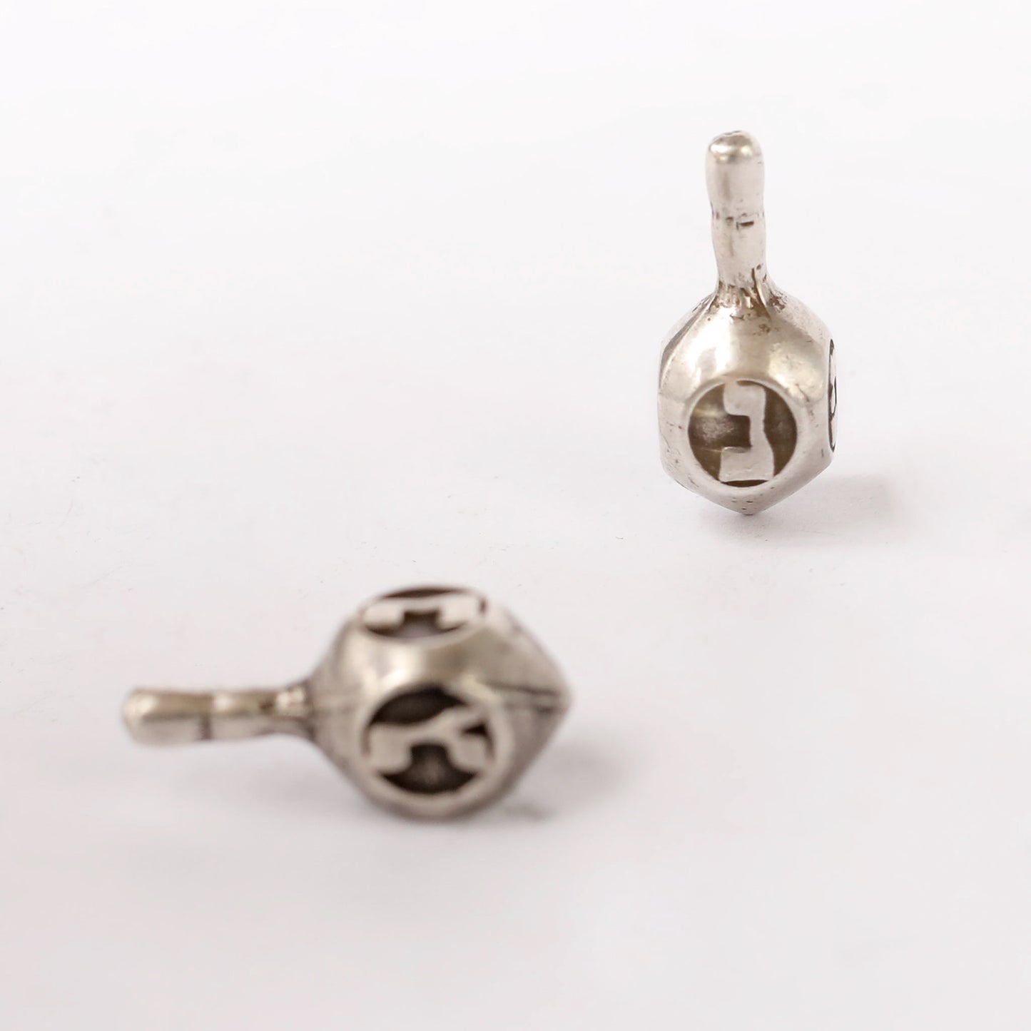 spinning top made of silver 925o