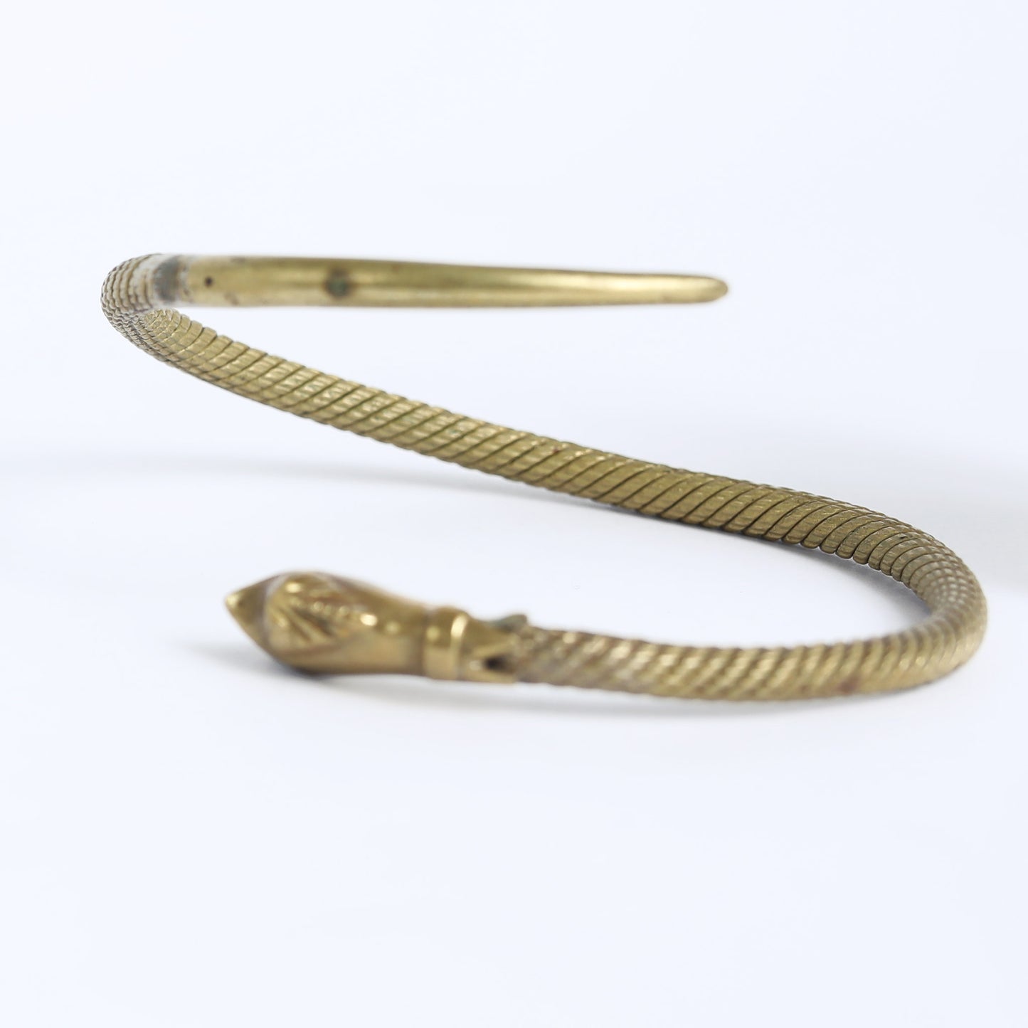 Snake Bangle Cuff Brass Bracelete, India