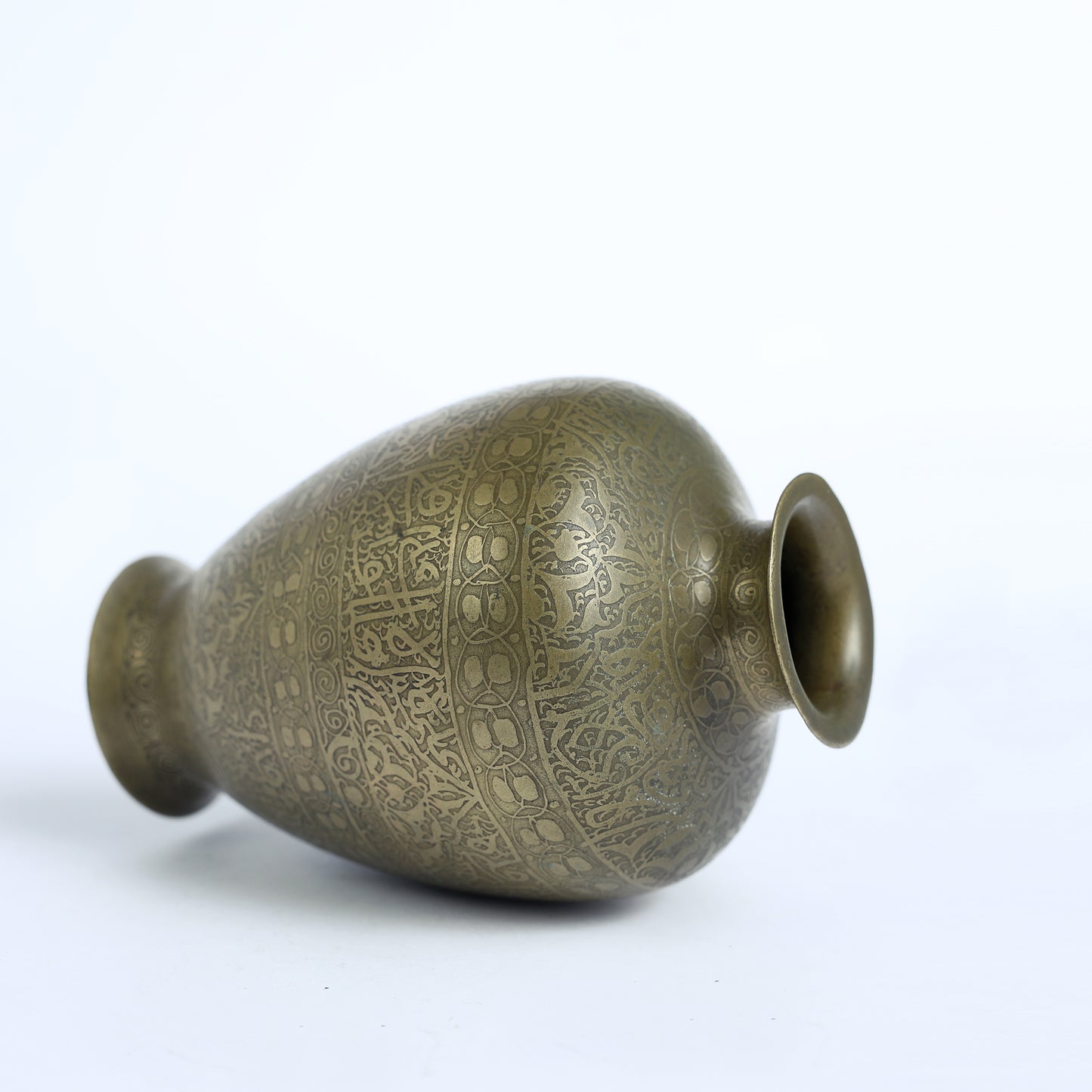 Thuluth Brass Vase